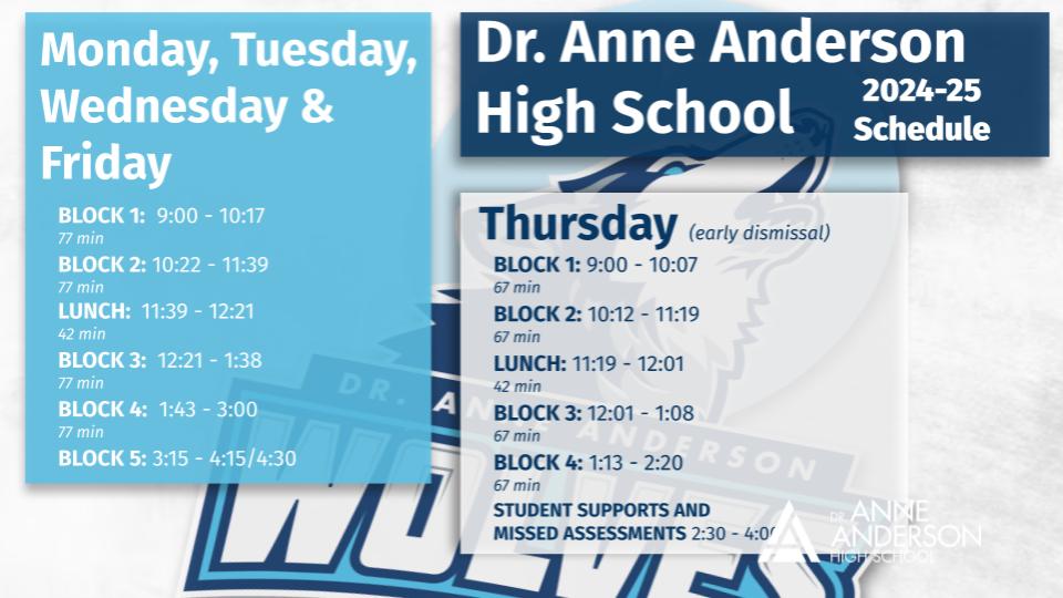 School Hours 2024-2025